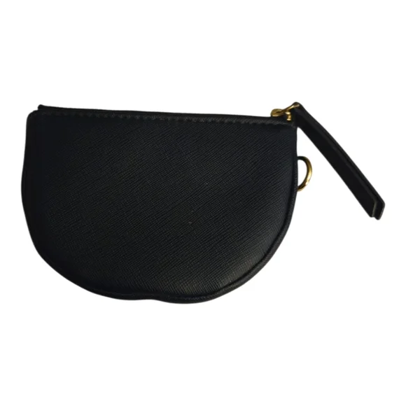 Tommy Hilfiger Navy Blue Gold Zip Coin Pouch - Picture 4 of 8